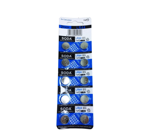 Soda Ag13 Lr44/357 Alkalin 10'lu Düğme Pil