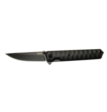 Sog  4010 Bk Siyah Kamp Çakı 21cm - Yarı Otomatik, Metal Sap, Kılıflı, Kemerlikli
