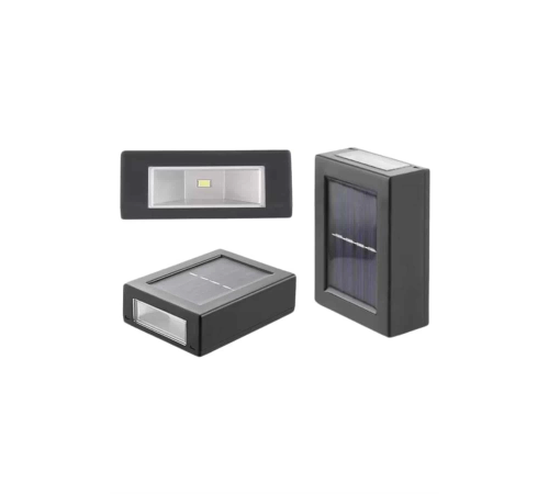 Solar Lamba Dekoratif Aplik Su Geçirmez Led Işıklı Duvar Lambası