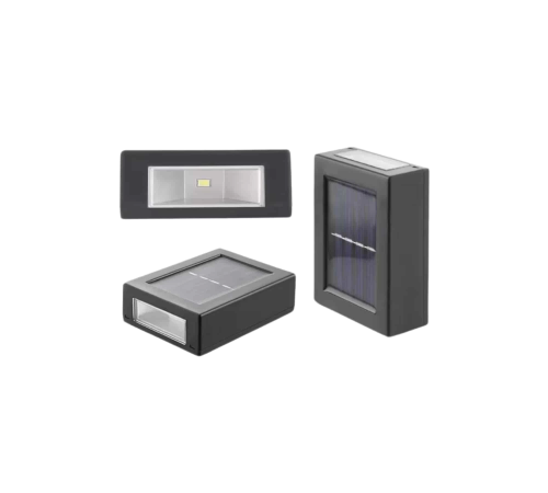 Solar Lamba Dekoratif Aplik Su Geçirmez Led Işıklı Duvar Lambası