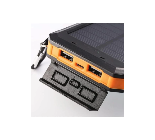 Solar Powerbank 1xusb 10.000mah Lcd Ekran Dahili Usb Mikro Type-c Powerbank Solar Powerbank 1xusb 10.000mah Lcd Ekran Dahili Usb Mikro Type-c Powerbank