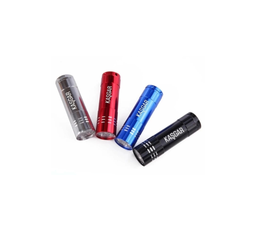 Süper Parlak 9 Ledli Metal Mini El Feneri Süper Parlak 9 Ledli Metal Mini El Feneri
