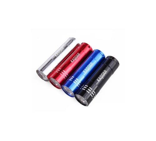 Süper Parlak 9 Ledli Metal Mini El Feneri Süper Parlak 9 Ledli Metal Mini El Feneri