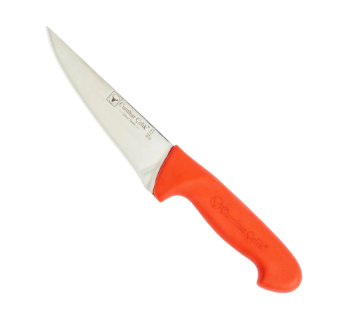 Sürmene  61121 Sivri Kasap Kurban Bıçağı, 15 Cm, Kaymaz Sap
