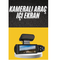 Sürüş Kamerası Video Kaydedici Hareket Algılama Gece Görüşlü