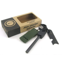 Survive Magnezyum Çubuğu Ateş Başlatıcı Çakmak Taşı