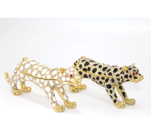 Swaroski Taşlı Tekli Leopar Alk1901 Swaroski Taşlı Tekli Leopar Alk1901