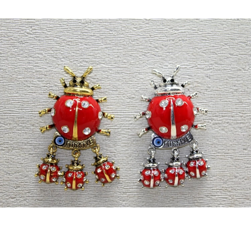 Swaroski Uğur Böceği Magnet Alk3856