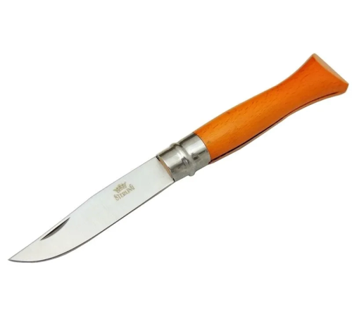 T0196 Bahçe Çakı 16 Cm - Ahşap Turuncu Sap, Bilezikli, Kılıflı T0196 Bahçe Çakı 16 Cm - Ahşap Turuncu Sap, Bilezikli, Kılıflı