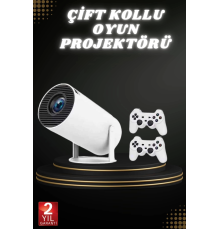 Taşınabilir Android Projeksiyon Ayaklı Çift Kollu 4K Çözünürlüklü Sinema Projeksiyonu
