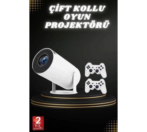 Taşınabilir Android Projeksiyon Ayaklı Çift Kollu 4K Çözünürlüklü Sinema Projeksiyonu Taşınabilir Android Projeksiyon Ayaklı Çift Kollu 4K Çözünürlüklü Sinema Projeksiyonu