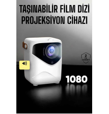 Taşınabilir Android Projeksiyon Wifi Destekli 4K Multimedia Tabanlı Ev Ve Ofis Tipi