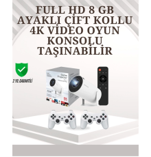 Taşınabilir Çok Fonksiyonlu Projeksiyon – Oyun, Sunum, Netflix ve Eğitim İçin
