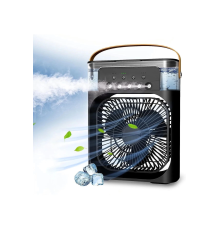 Taşınabilir Işıklı 5 Spreyli Vantilatör Buzlu Buharlı Vantilatör Mini Fan Nemlendirici