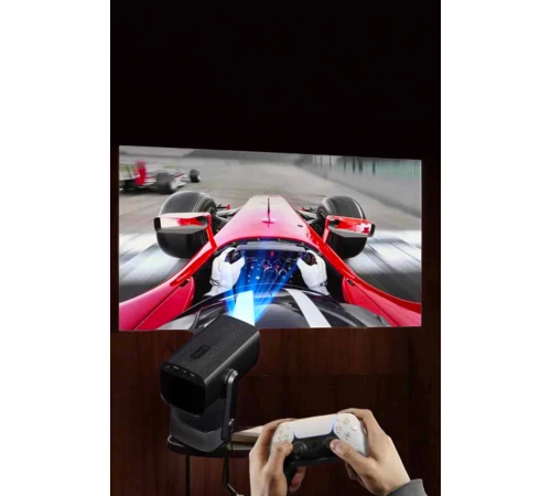 Taşınabilir Sinema Oyun Projektörü Akıllı Projeksiyon Android 11