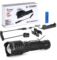 Tg-10 Şarjlı Profesyonel Av Feneri  Wt-620