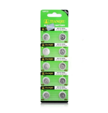 TıanQıu Ag10 Lr1130/389 Alkalin 10'lu Düğme Pil