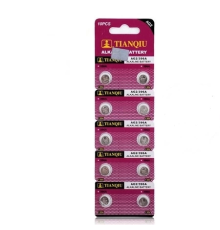 TıanQıu Ag2 Lr726/396 Alkalin 10'lu Düğme Pil