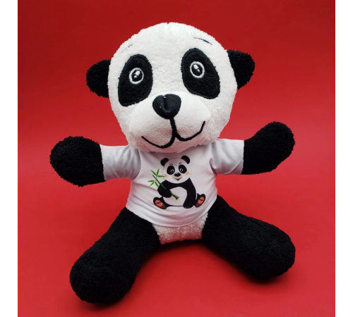Tişörtlü Panda Oyuncak Tişörtlü Panda Oyuncak