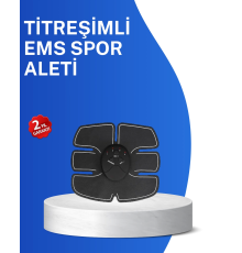 Titreşimli EMS Spor Aleti Karın Kol ve Bacak Kas Yapma Cihazı 2025 Model