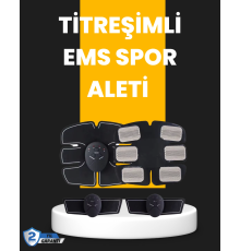 Titreşimli EMS Spor ve Fitness Cihazı Karın Kası Kol Bacak 2025 Model