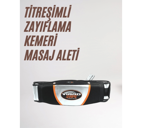 Titreşimli Zayıflama Kemeri – Göbek Eritme ve Masaj Aleti