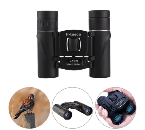 Tr  40x22 Cepte Taşımalı Kauçuk Kaplamalı Mini Dürbün  1000m/36m