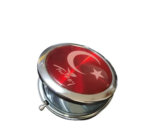 Türk Bayraklı El Aynası St00162 Türk Bayraklı El Aynası St00162