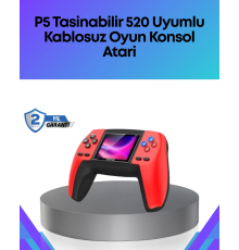 TV Bağlantılı 520 Oyunlu P5 Retro GamePad Konsol