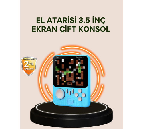 TV Bağlantılı Çift Oyunculu Şarjlı Retro Gamepad Seti