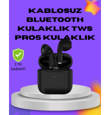 TWS Pro 5 – 3D HD Ses Kalitesi ve Gelişmiş Ses Yalıtımı