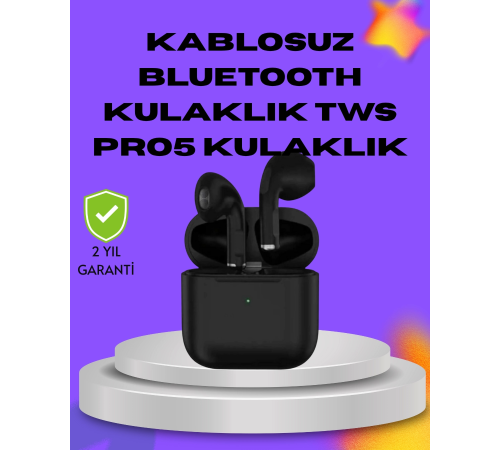 TWS Pro 5 – 3D HD Ses Kalitesi ve Gelişmiş Ses Yalıtımı