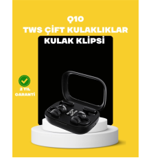 TWS Q10 Kablosuz Kulaklık – Şarj Kutulu, Yüksek Ses Kalitesi, Bluetooth 5.4