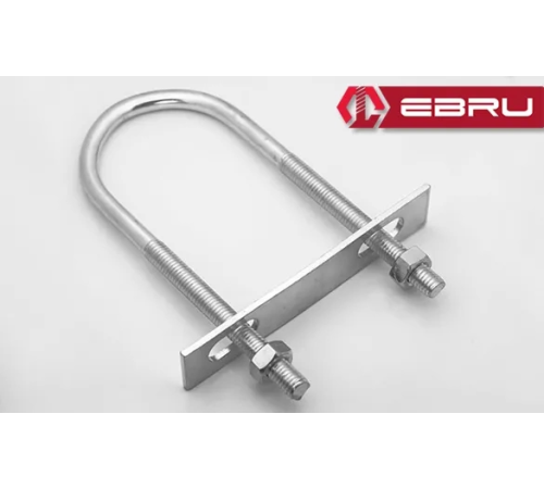 U Civata, Karşılık Demiri + Somunlu - M6x30 - 25 Set U Civata, Karşılık Demiri + Somunlu - M6x30 - 25 Set