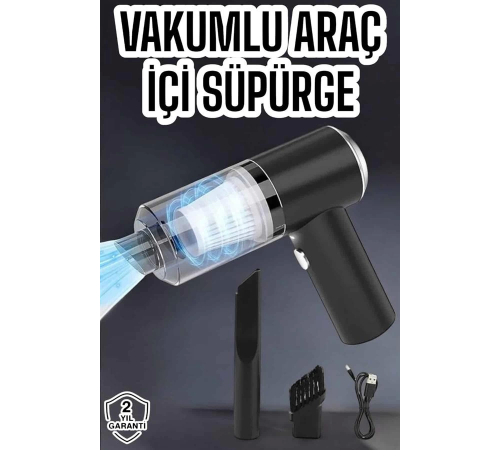Üflemeli Güçlü Vakumlu Ev Ofis Araç Süpürgesi El Süpürgesi Şarjlı Üflemeli Güçlü Vakumlu Ev Ofis Araç Süpürgesi El Süpürgesi Şarjlı