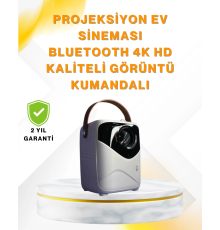 Ultra HD Çözünürlüklü Taşınabilir Projektör – 1920x1080 Piksel Görüntü Kalitesi