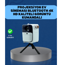 Ultra HD Çözünürlüklü Taşınabilir Projektör – 1920x1080 Piksel Görüntü Kalitesi (Kopya)