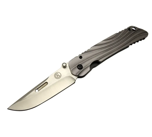 Umnumzaan T 50 Gri Kamp Çakı 22,5cm - Manuel, Kemerlikli, Oluklu Umnumzaan T 50 Gri Kamp Çakı 22,5cm - Manuel, Kemerlikli, Oluklu