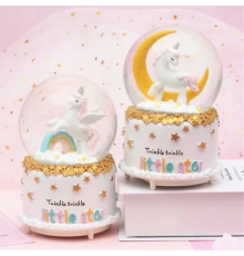 Unicorn Kar Küresi Orta Boy