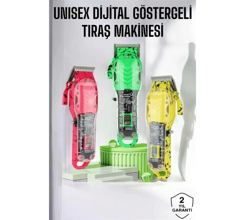 Unısex Çok Yönlü Tıraş ve Kişisel Bakım Cihazı