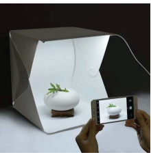 Ürün Çekim Çadırı Mini Fon Fotoğraf Stüdyosu Ledli Işık Perdesi