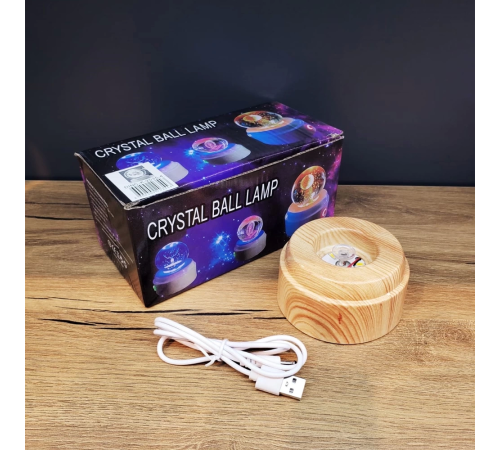 Usb'li Dönen Cam Küre Usb'li Dönen Cam Küre