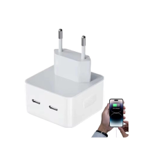 Usb Portu Hızlı Şarj Aleti Taşınabilir Pd 3.0 35w Cep Telefonu Şarj Adaptörü Usb-c Port