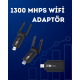 USB WiFi Adaptör – 1200 Mbps Hız