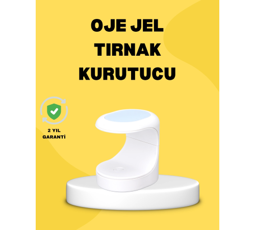 UV ve LED Jel Kurutmaya Uygun – Çift Dalga Boylu Mini Kurutucu UV ve LED Jel Kurutmaya Uygun – Çift Dalga Boylu Mini Kurutucu