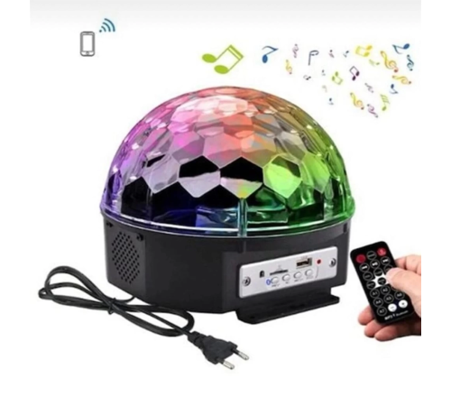 Uzaktan Kumandalı Müzikli Dönerli Disko Topu Bluetooth Sese Duyarlı Uzaktan Kumandalı Müzikli Dönerli Disko Topu Bluetooth Sese Duyarlı