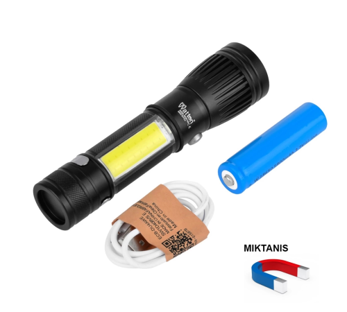Uzun Menzilli El Feneri Mıknatıslı  Wt-602
