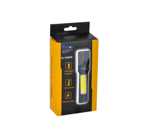 Uzun Menzilli El Feneri Mıknatıslı  Wt-602