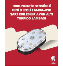 Uzun Ömürlü Lityum Bataryalı, Kompakt Araba İç Mekan LED Işıklar