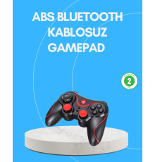 Uzun Pil Ömürlü Kablosuz Oyun Kumandası PC Telefon Tablet İçin
